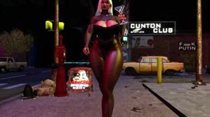 strolling through the shadowy alley late at night