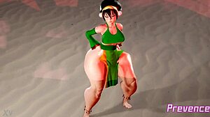 Prevence toph twerking ass shaking animation sexy big booty hardcore