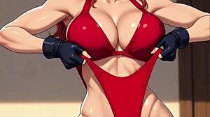 anime babes wedgied in lesbian wrestling accidents and funny fails