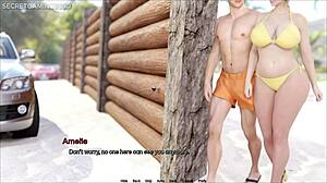 Big Tits Married Milf Fucks Pervert Tenant Sneakily Outdoors Heartproblems 37 By Xenorav