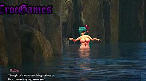 i dive into curvy adventures with big tits in this sexy hentai game
