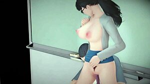 teacher dildo play turns into wild pussy pounding 😜🍆