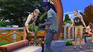 i can't believe the massive milf orgy with old black guys anal assfucking group party outdoors