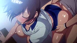 Hentai Horny Friend Girls Ride Cowgirl Creampie HMV