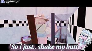 Roblox Striptease JOI Big Ass Shake Outdoor Creampie