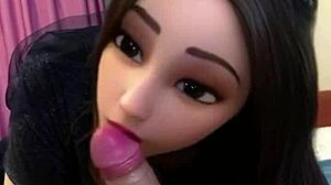 Cute brunette princess pov blowjob handjob sucking cock sexy