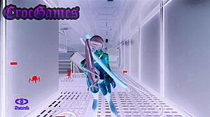 i dive into curvy adventures with big tits in this sexy hentai game