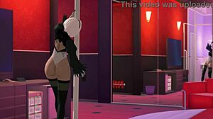 2b from nier automata delivers private seductive dance with huge oppai tits