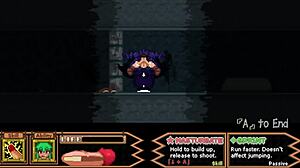 blue skin babe heads into forest for her 30 minute solo fuck marathon