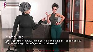 Stepmom Squirts on Monster Cock in Cuckold 3D Game Blowjob Scene