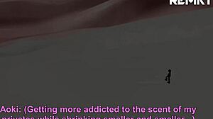 Giantess after-school confession leads to huge masturbation fart fetish!