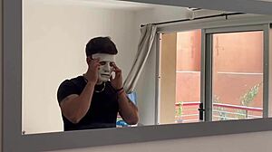 Petite latina shaved pussy halloween pov blowjob missionary orgasm