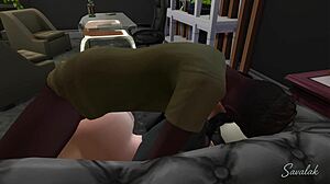 Cheating Big Boss Secretary Endures Interracial Office Humiliation Cuckold