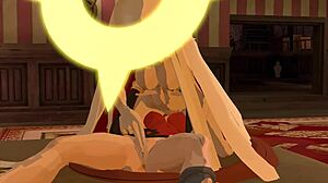 Jam and Jack-O Lesbian Bedroom Fingering Oral Masturbation SFM