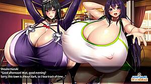 shouko hazuki titty fucks her first client as busty idol manor lover ep4