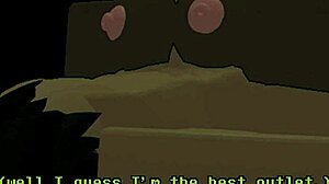 Hybrid demon girl boldly dominates monster hunter deepthroat cowgirl