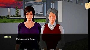 whoa, my new milf stepmom and teen stepsis get flirty in 3d 😏