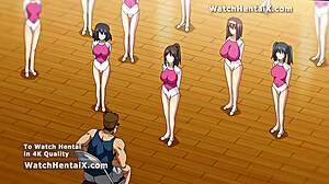 Anime teen big tits pussy fucked doggystyle by teacher creampie lick