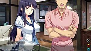 oh man these curvy big tits hentai babes give the sloppiest blowjobs in tsumamigui 3 gameplay