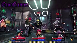 i dive into curvy adventures with big tits in this sexy hentai game