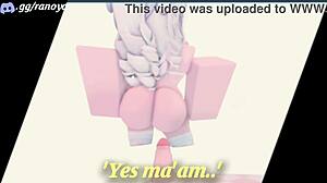 Roblox Striptease JOI Big Ass Shake Outdoor Creampie