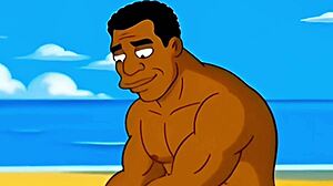 Married Beach Housewife Slut Fucked Hard in Cartoon Parody Compilation!