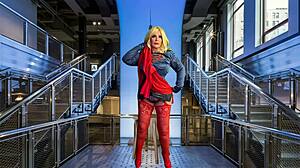 Granny Supergirl pounded by Spiderman's cock in hardcore AI animation? Fat milf begs more!