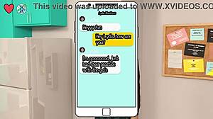 blonde flatmates' huge tits yoga leads to monster cock femdom