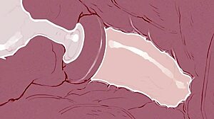 Furry milf goat couple rides monster cock creampie big tits ass pussy in cute mature animation