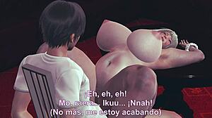 i'm lovin' my stepmom fuckin' me so gooood in this hentai game animation