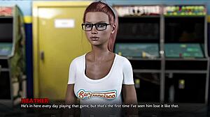 big tits blonde's first huge cock creampie pounding