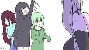 hey, skeletons spilling their wildest sex confessions in minecraft anime