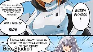 shino vs giant cow scientist boobs expand riding huge