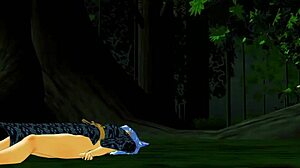 reisen's futanari big ass tits masturbation explodes!