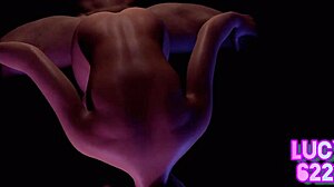 stepmom's back that speaks and eyes that burn with big tits desire