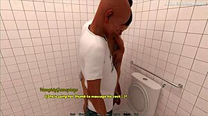 Slutty Wife Fucks Old Friend as Husband Watches Jerking