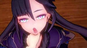 Hentai Ass Tease Genshin Style