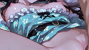 girlfriend x girlfriend x girlfriend midori strips nude in xxx ai hentai uncensored hmv