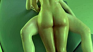 overwatch futa zarya ashe brigitte destroy d.va and mei asses