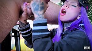 oh yeah perfect hentai slut takes sloppy anal creampie cum