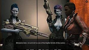 sluttier than ever this curvy alien milf slurps bukkake interracial pussy in tales from the unending void 30 💦👽