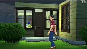 lois griffin milf party turns into cartoon hentai orgy with big tits group sex