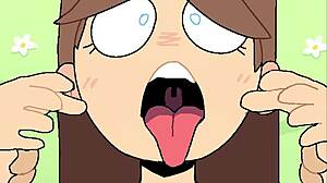 Freezing camera captures Lilmoonie's hidden anime thrills.