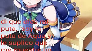 quieres correrme con aqua guiándote paso a paso?