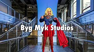 Granny Supergirl pounded by Spiderman's cock in hardcore AI animation? Fat milf begs more!