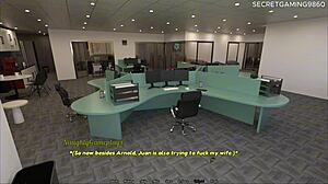 Housewife jerks friend's huge cock while cuckold husband watches