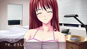 damn nanaka takes my virginity with big tits cowgirl tittyfuck ride