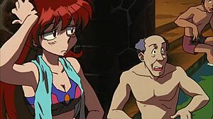 Slayers 1995 babes beg for retro hentai cock stuffing