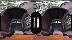 how does candy alexa drain naruto's balls in vr cosplay pov titty fuck?