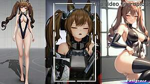Genshin impact endfield's ai fan art unfolds into hentai anime tale